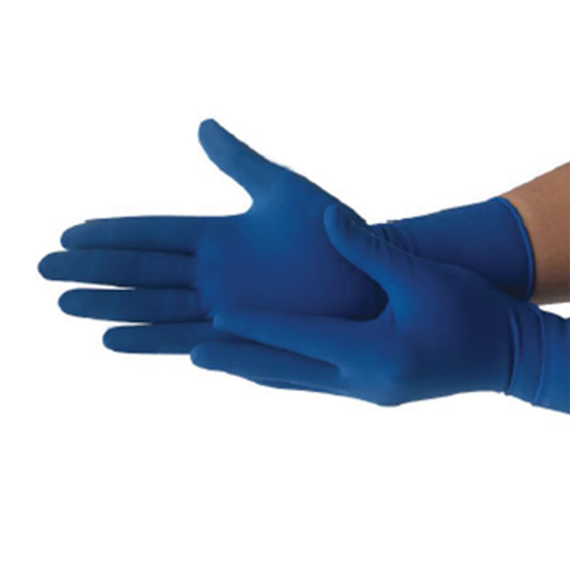 Guantes Metal Detectable de Nitrilo Azul Talla L (Caja de 100ud)  NGLOVE