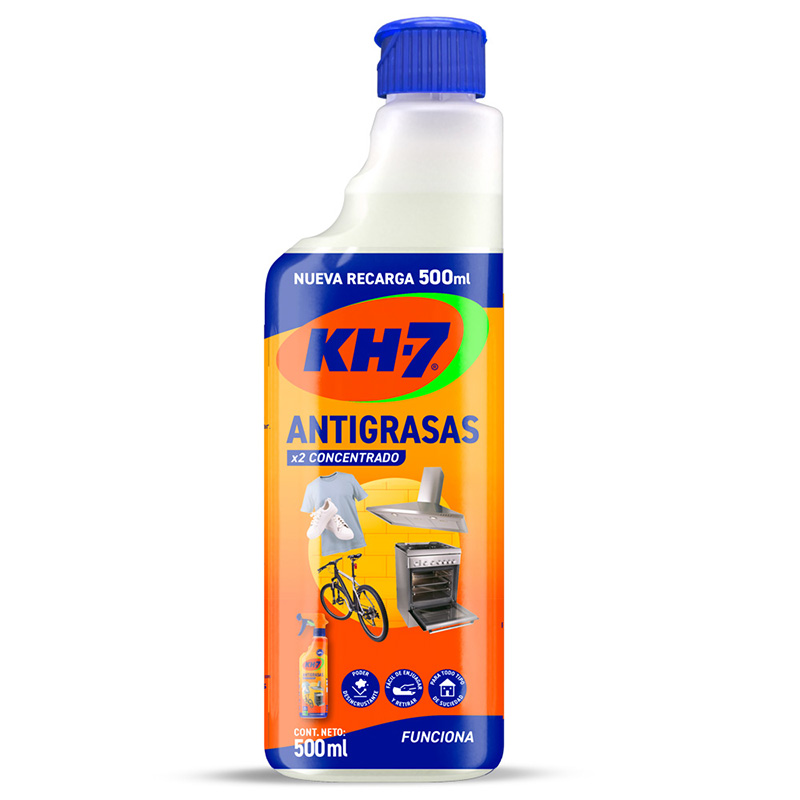 KH7 Antigrasas Recarga Botella 500 ml