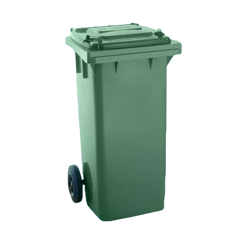 CONTENEDOR 120 LT CUERPO VERDE TAPA VERDE, papeleros y basureros, Maya