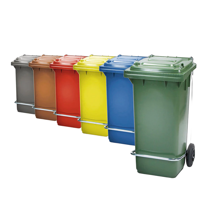 PEDAL CINCADO PARA CUBO 120 LT CON ARO SUJETA BOLSAS, papeleros y basureros, Maya